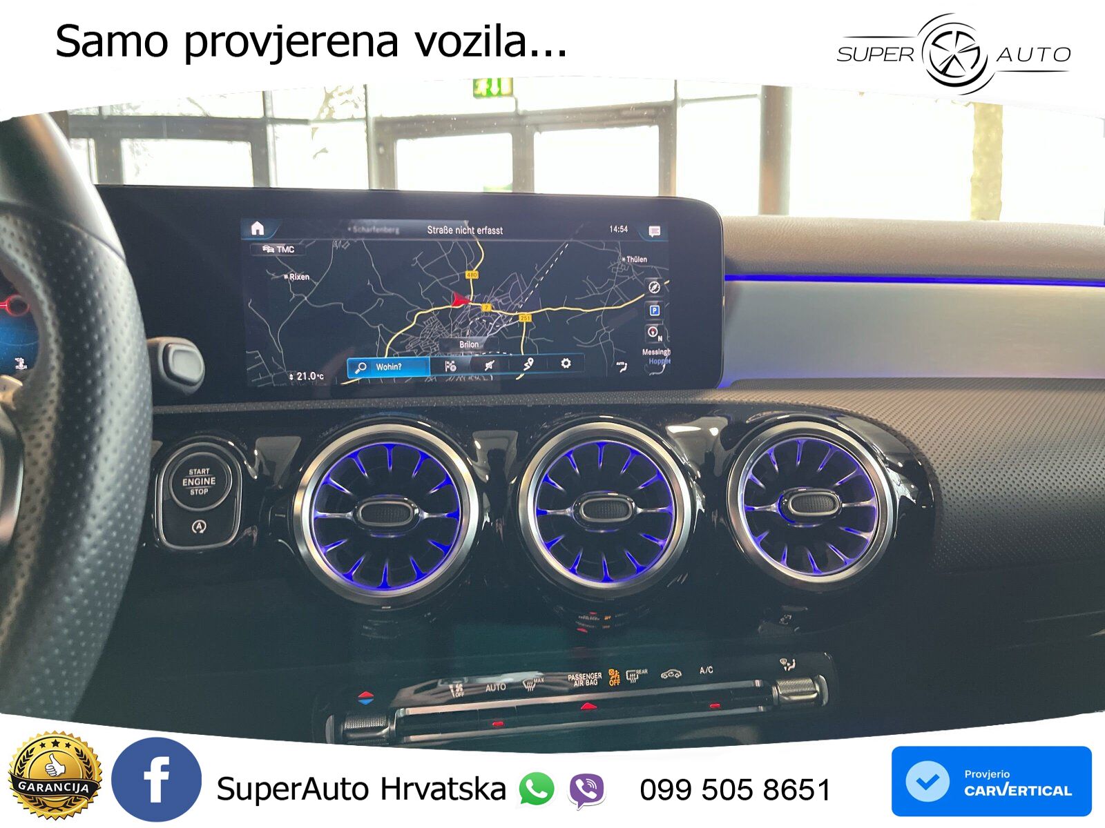 Mercedes-Benz AMG A 35 4MATIC AMG SPEEDSHIFT DCT LED+GR SJED+ACC