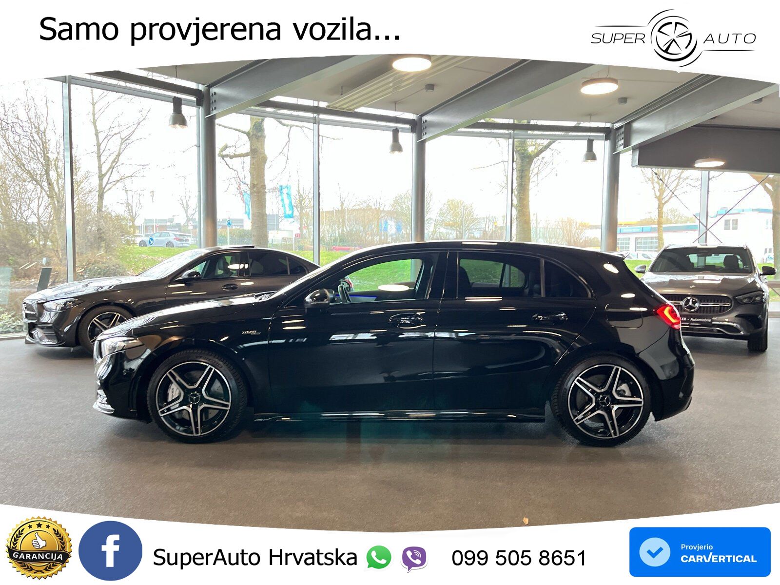 Mercedes-Benz AMG A 35 4MATIC AMG SPEEDSHIFT DCT LED+GR SJED+ACC