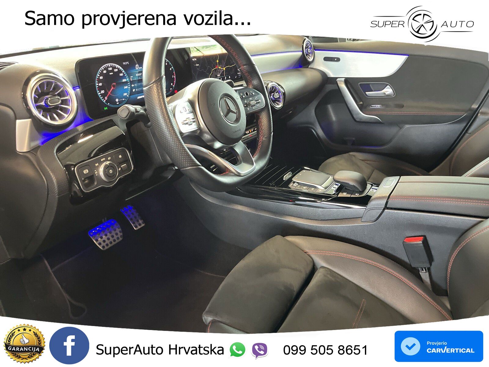 Mercedes-Benz AMG A 35 4MATIC AMG SPEEDSHIFT DCT LED+GR SJED+ACC