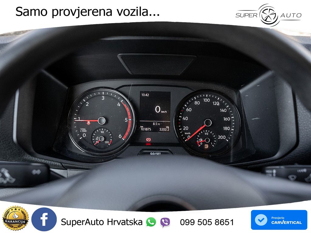 Volkswagen Crafter 35 2.0 TDI L3H2 KLIMA KAM BLUETOOTH DAB+ 177 KS