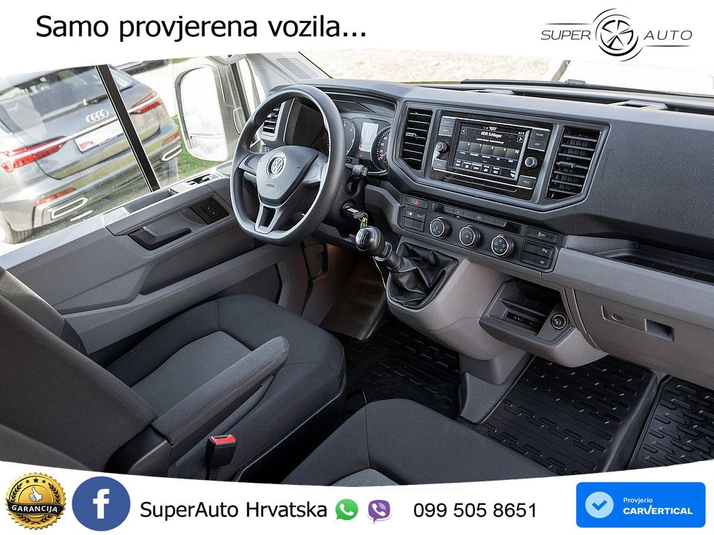 Volkswagen Crafter 35 2.0 TDI L3H2 KLIMA KAM BLUETOOTH DAB+ 177 KS