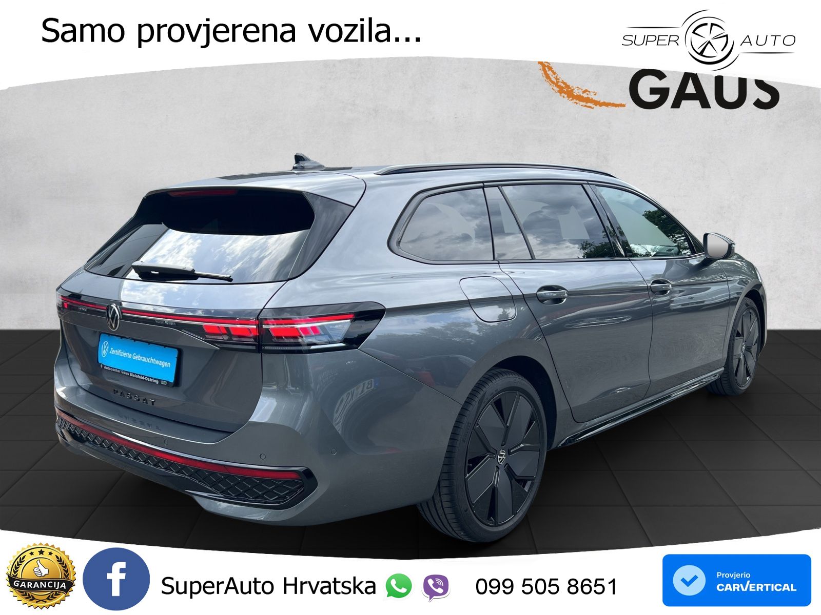 Volkswagen Passat Variant 1.5 TSI (204 KS) eHybrid DSG R-Line LED+GR SJED+ACC