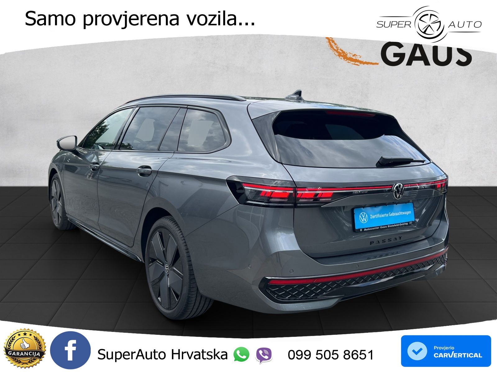 Volkswagen Passat Variant 1.5 TSI (204 KS) eHybrid DSG R-Line LED+GR SJED+ACC