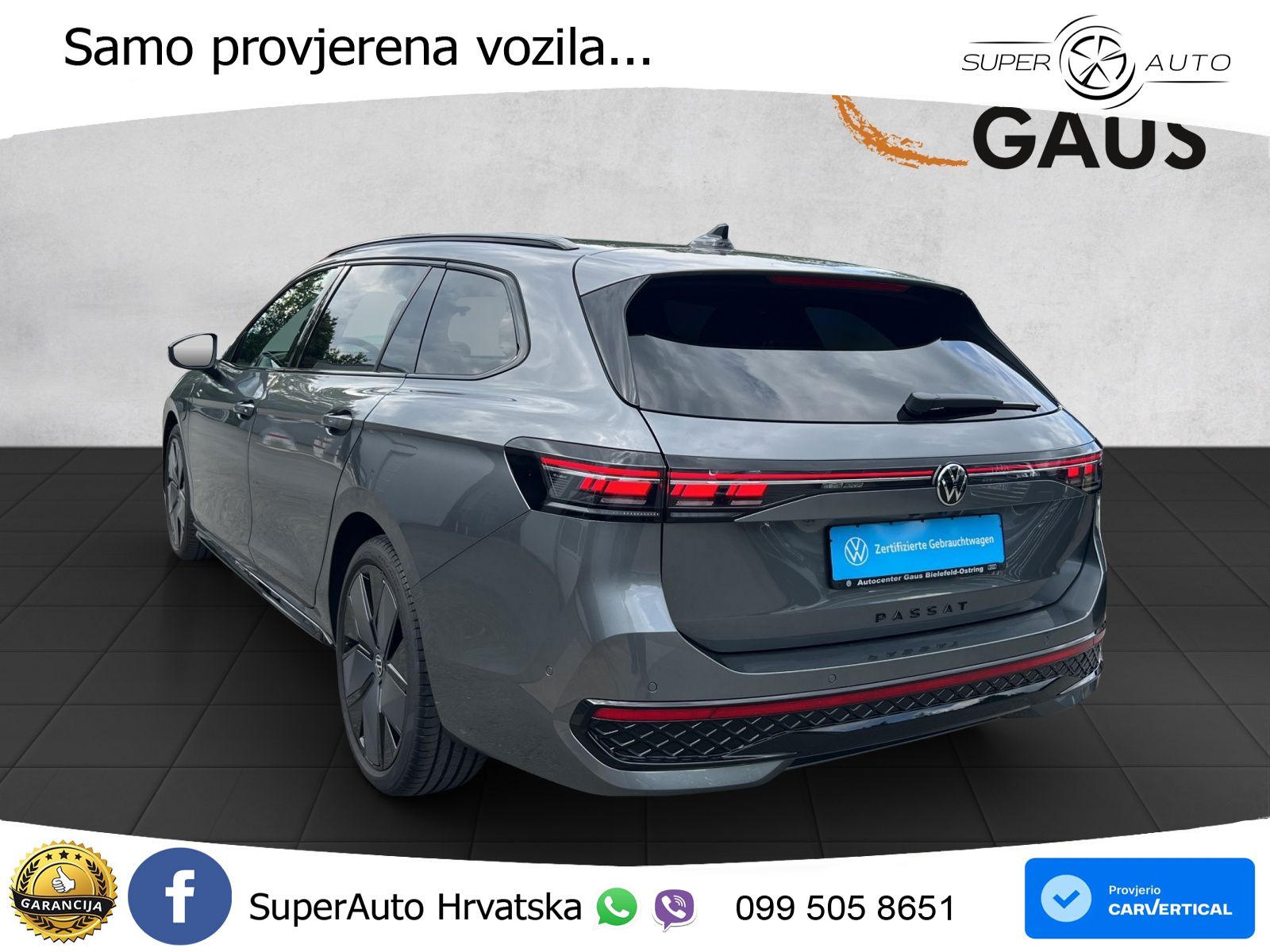 Volkswagen Passat Variant 1.5 TSI (204 KS) eHybrid DSG R-Line LED+GR SJED+ACC