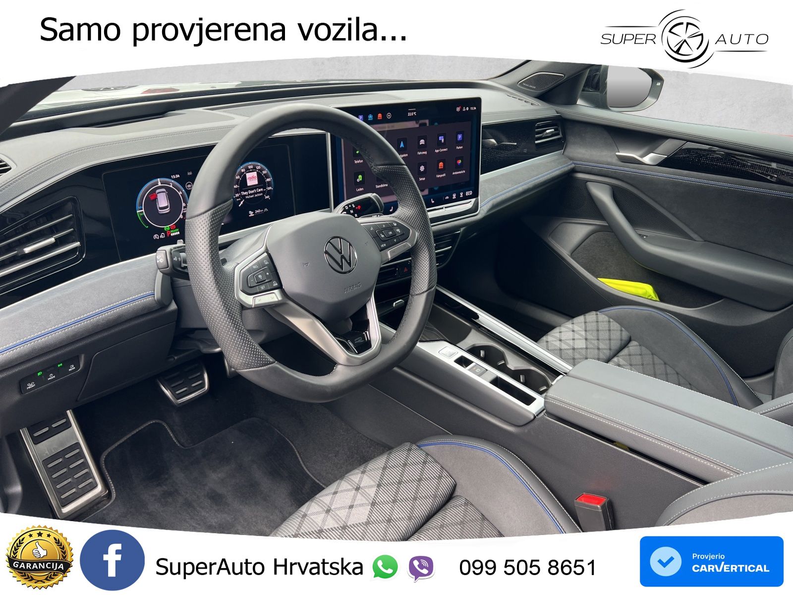 Volkswagen Passat Variant 1.5 TSI (204 KS) eHybrid DSG R-Line LED+GR SJED+ACC
