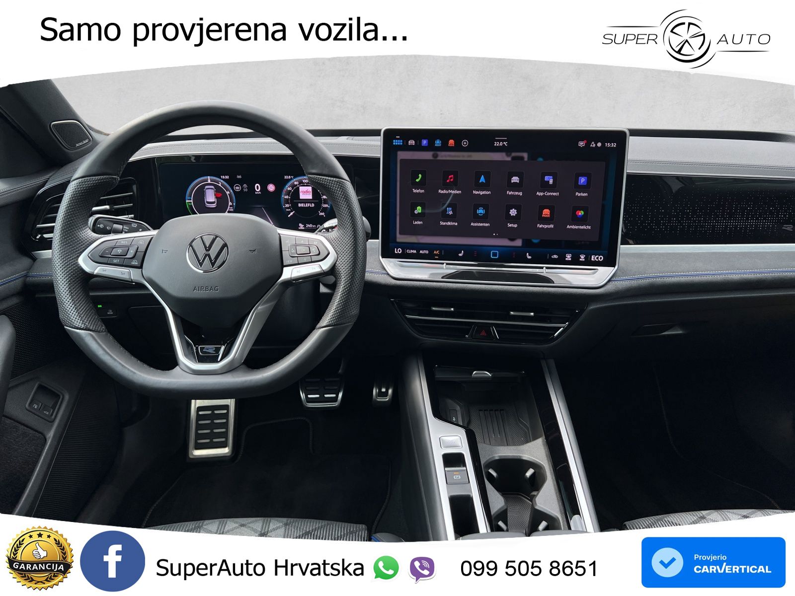 Volkswagen Passat Variant 1.5 TSI (204 KS) eHybrid DSG R-Line LED+GR SJED+ACC