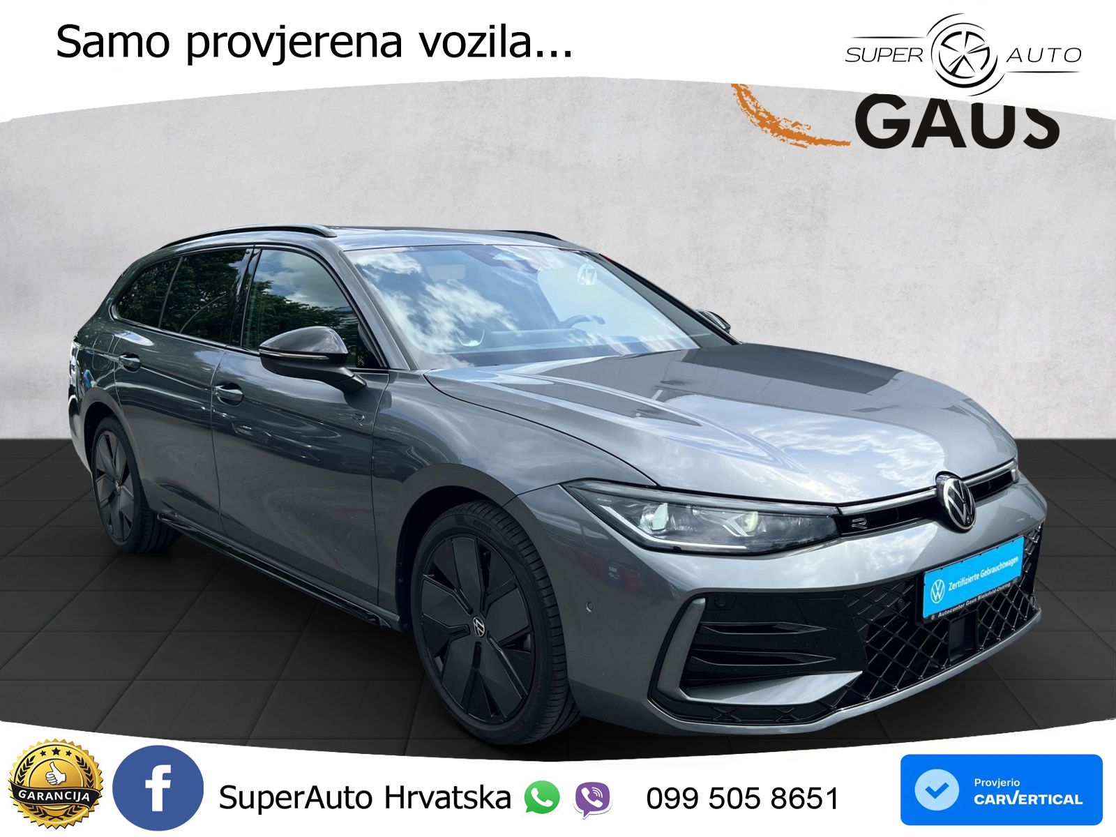 Volkswagen Passat Variant 1.5 TSI (204 KS) eHybrid DSG R-Line LED+GR SJED+ACC