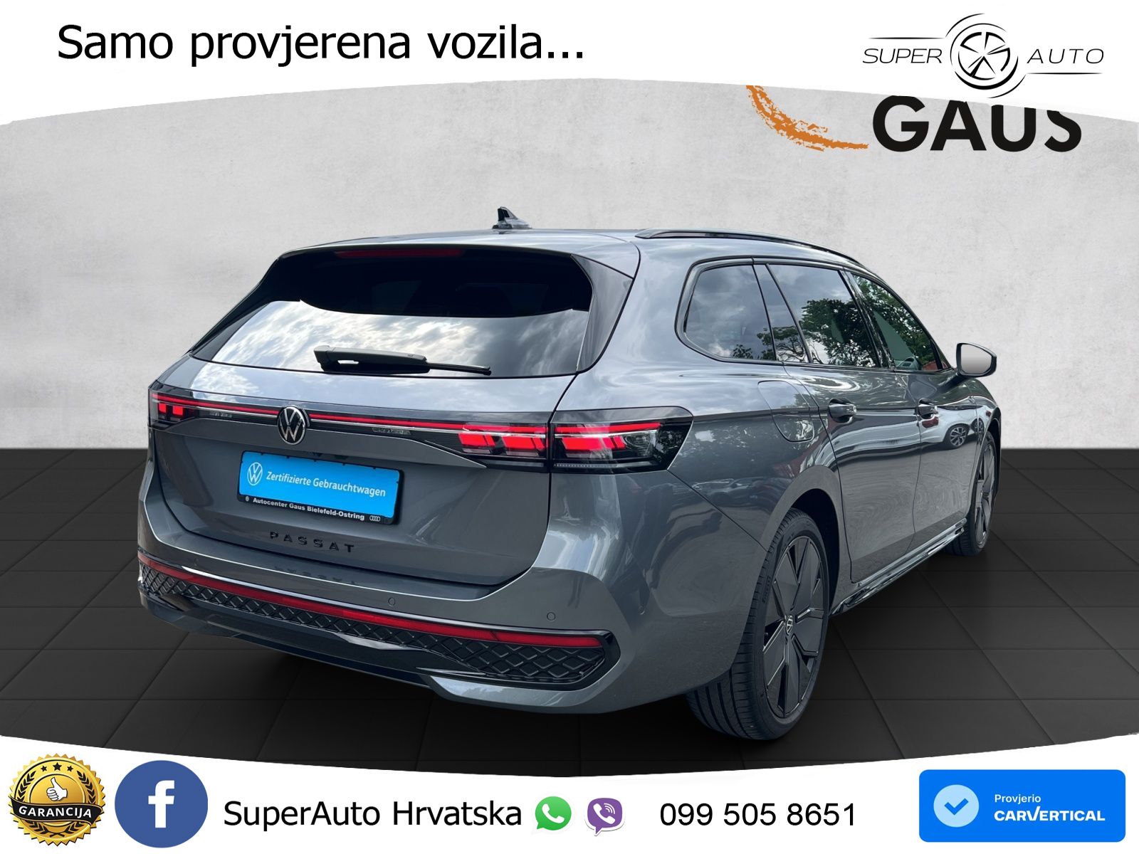 Volkswagen Passat Variant 1.5 TSI (204 KS) eHybrid DSG R-Line LED+GR SJED+ACC