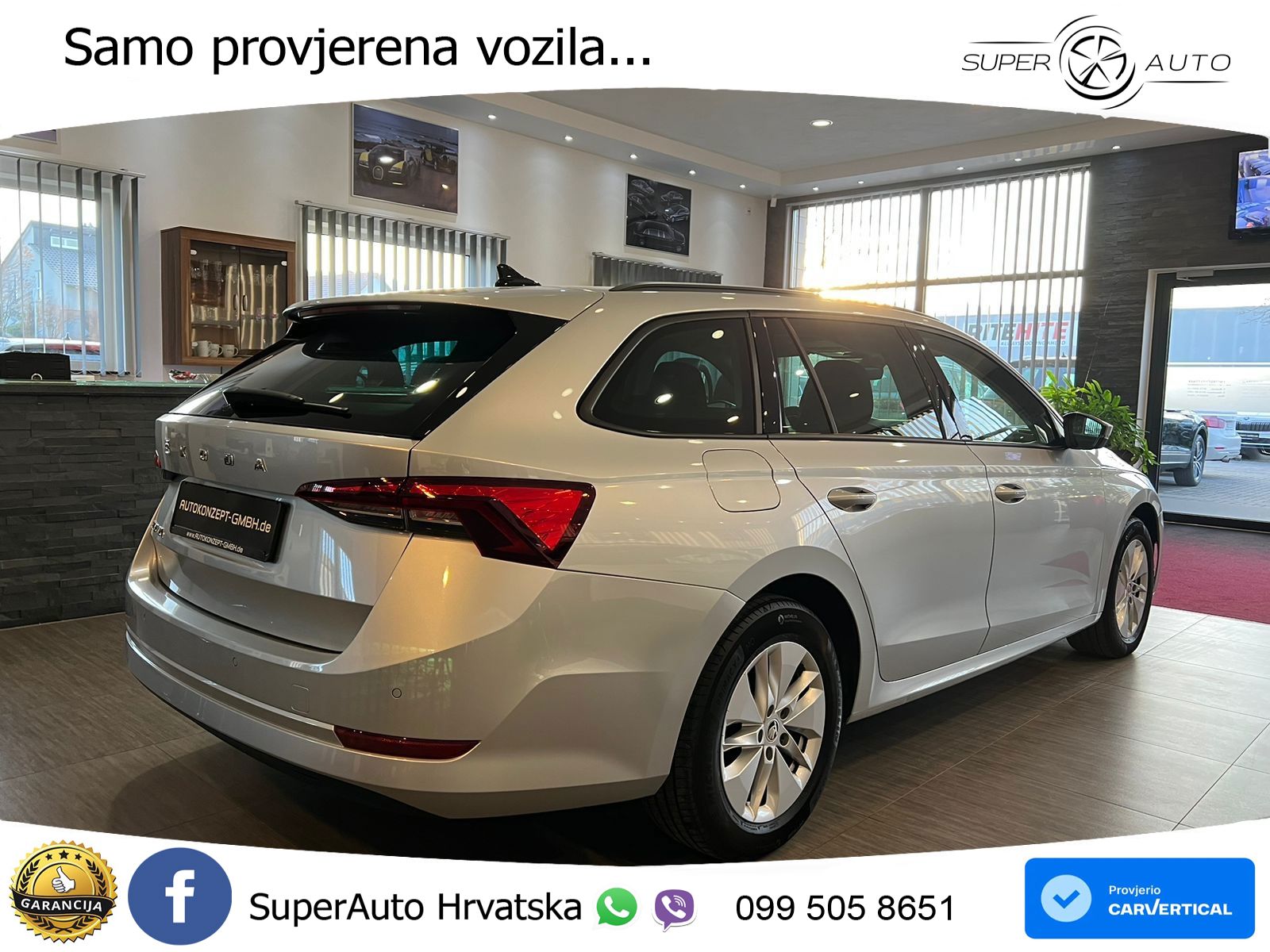 Škoda Octavia Combi 2.0 TDI (150 KS) DSG LED+GR SJED+ACC