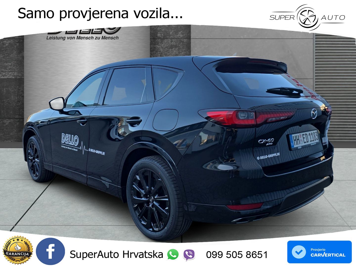 Mazda CX-60 3.3 e-Skyactiv D (254 KS) AWD Automatic MATRIX+GR SJED+KAM