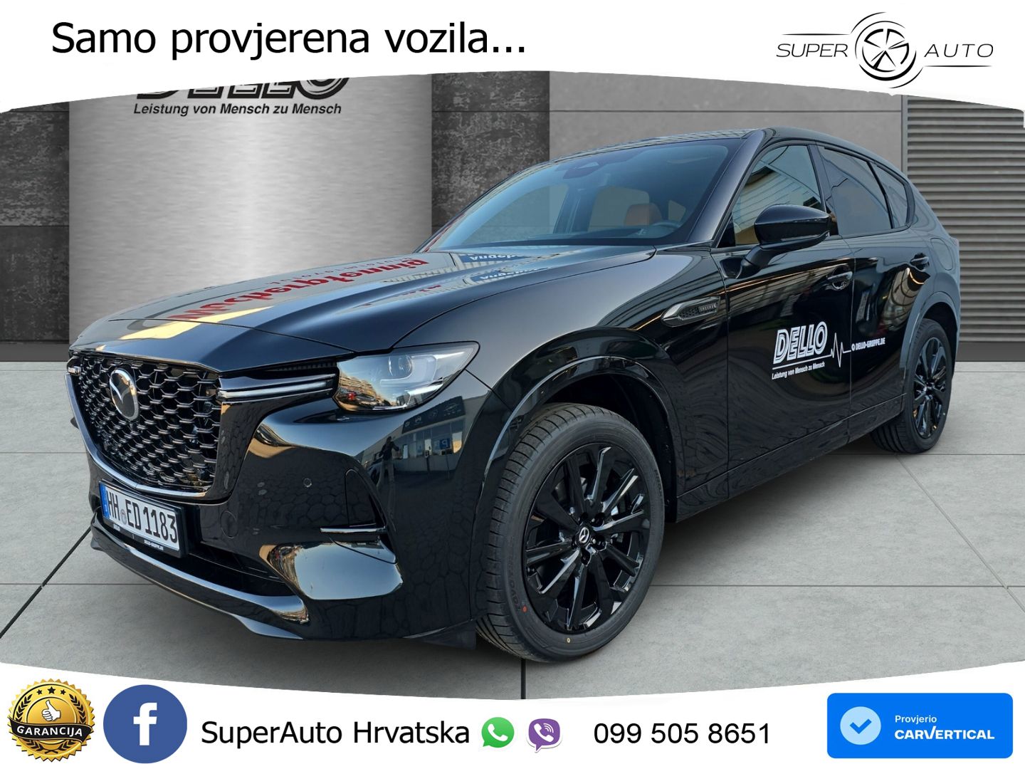 Mazda CX-60 3.3 e-Skyactiv D (254 KS) AWD Automatic MATRIX+GR SJED+KAM