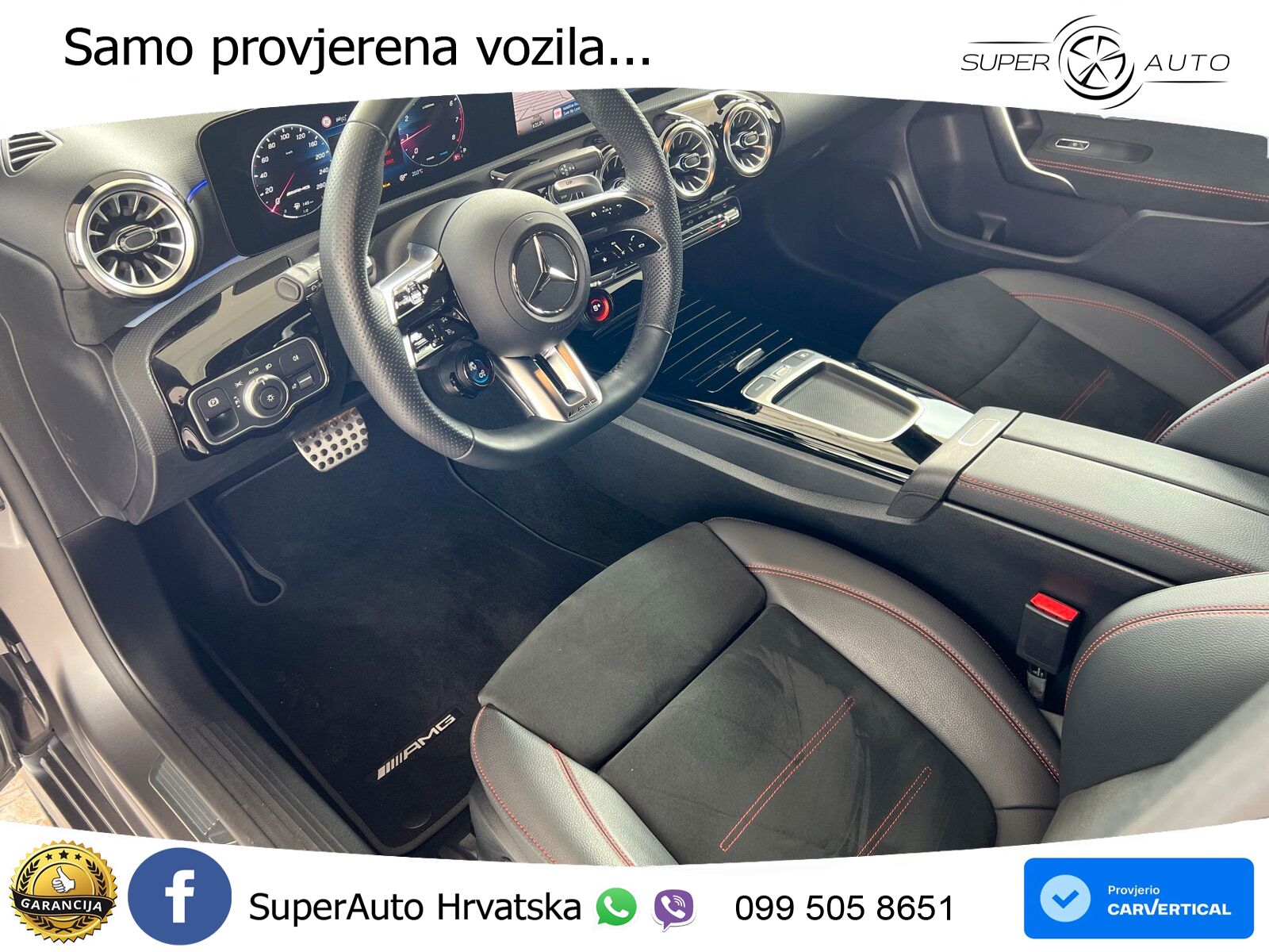 Mercedes-Benz AMG A 35 4MATIC AMG SPEEDSHIFT DCT LED+GR SJED+ACC