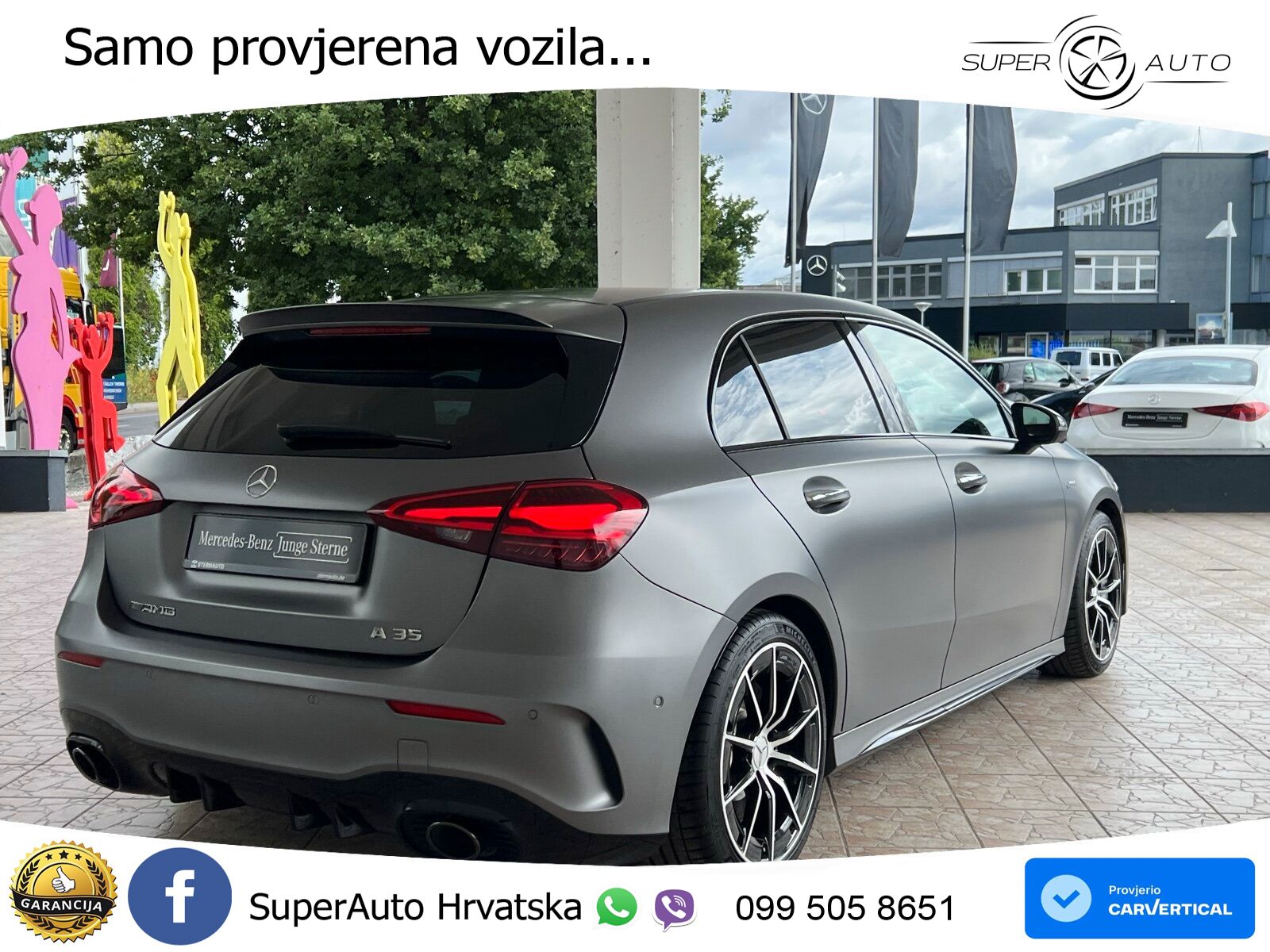 Mercedes-Benz AMG A 35 4MATIC AMG SPEEDSHIFT DCT LED+GR SJED+ACC
