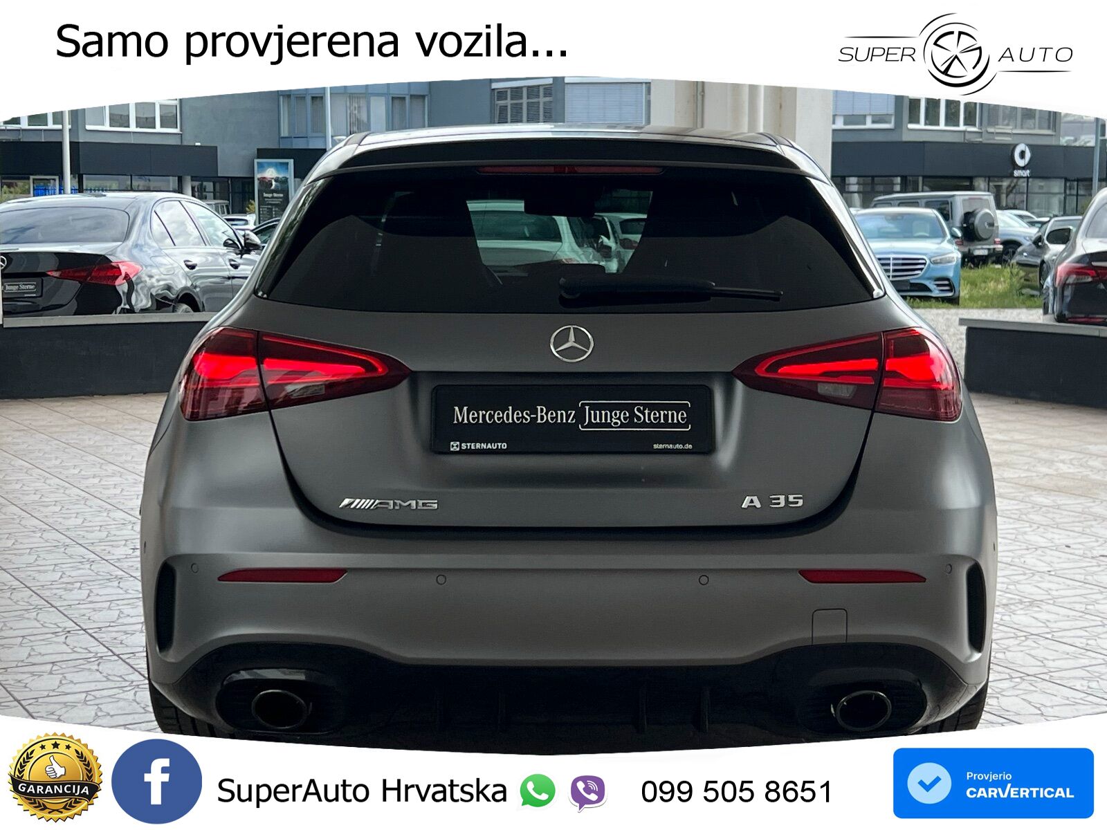 Mercedes-Benz AMG A 35 4MATIC AMG SPEEDSHIFT DCT LED+GR SJED+ACC