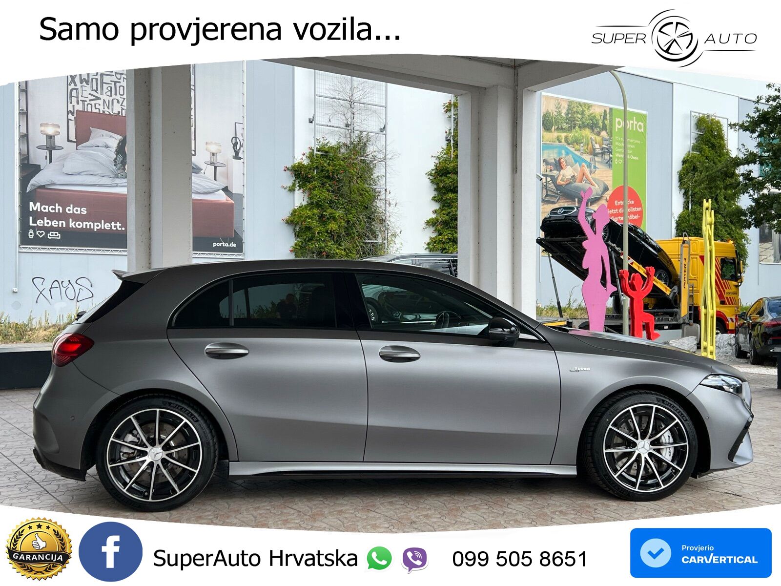Mercedes-Benz AMG A 35 4MATIC AMG SPEEDSHIFT DCT LED+GR SJED+ACC