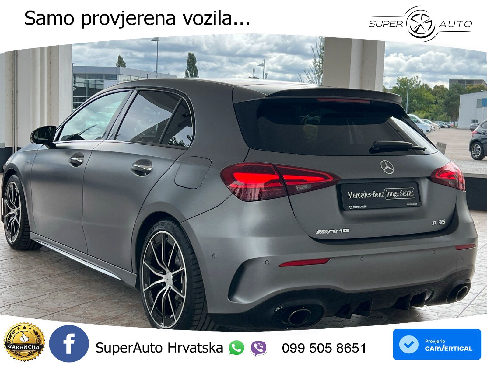 Mercedes-Benz AMG A 35 4MATIC AMG SPEEDSHIFT DCT LED+GR SJED+ACC