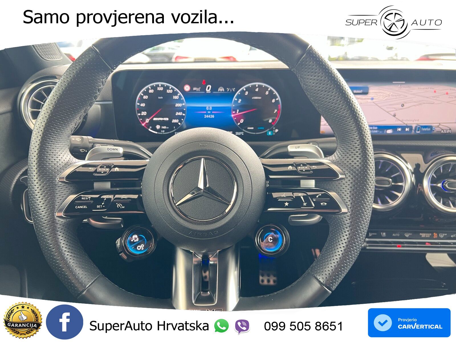 Mercedes-Benz AMG A 35 4MATIC AMG SPEEDSHIFT DCT LED+GR SJED+ACC