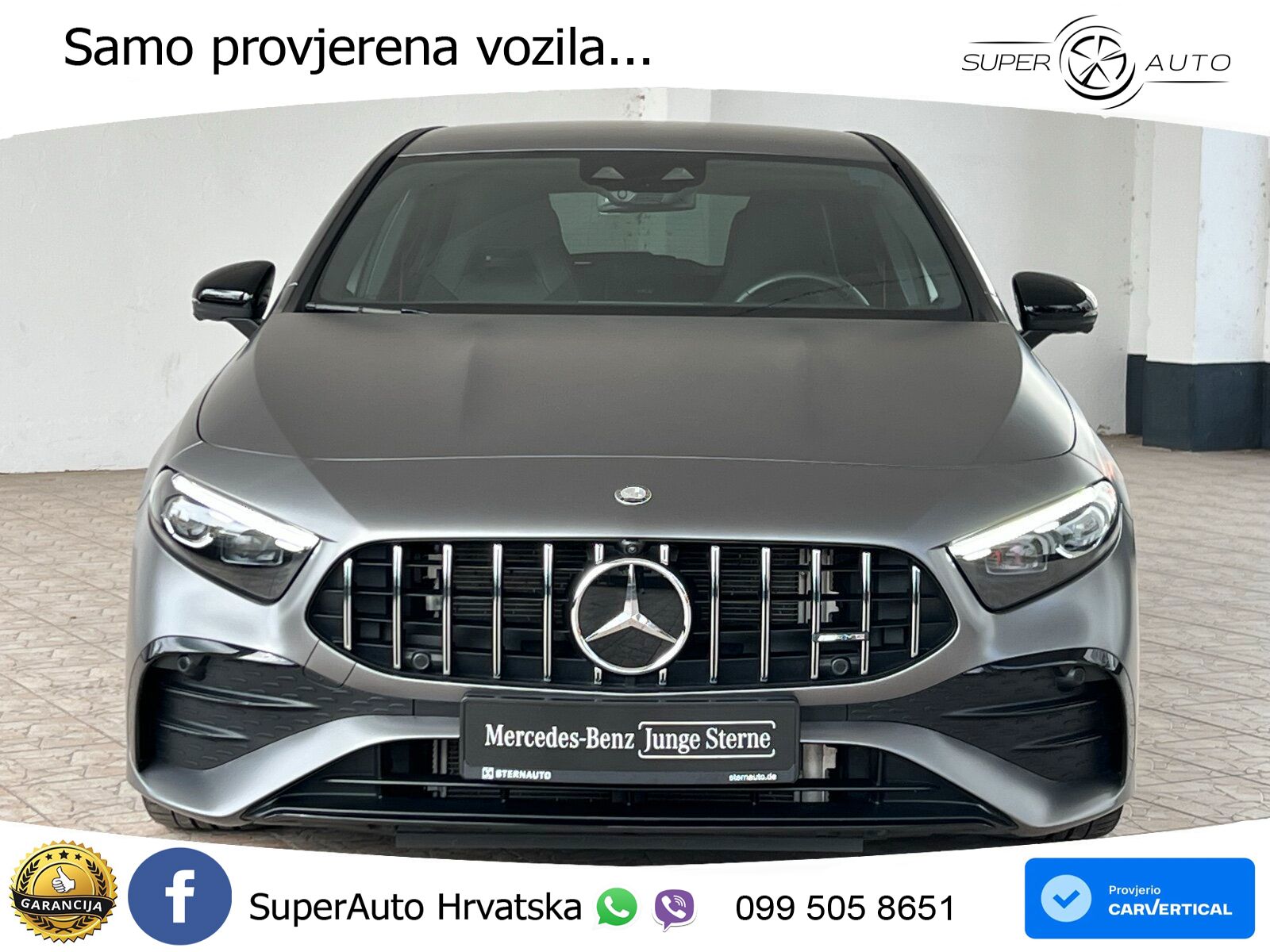 Mercedes-Benz AMG A 35 4MATIC AMG SPEEDSHIFT DCT LED+GR SJED+ACC