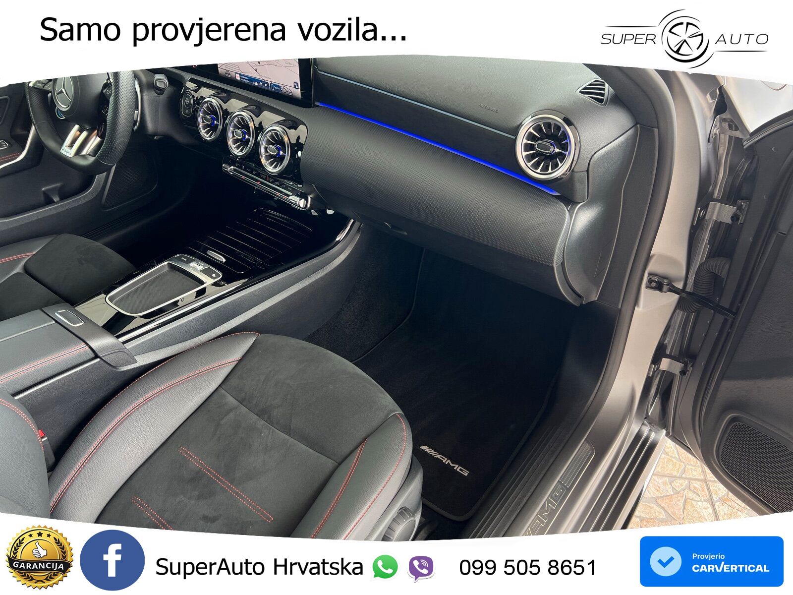 Mercedes-Benz AMG A 35 4MATIC AMG SPEEDSHIFT DCT LED+GR SJED+ACC