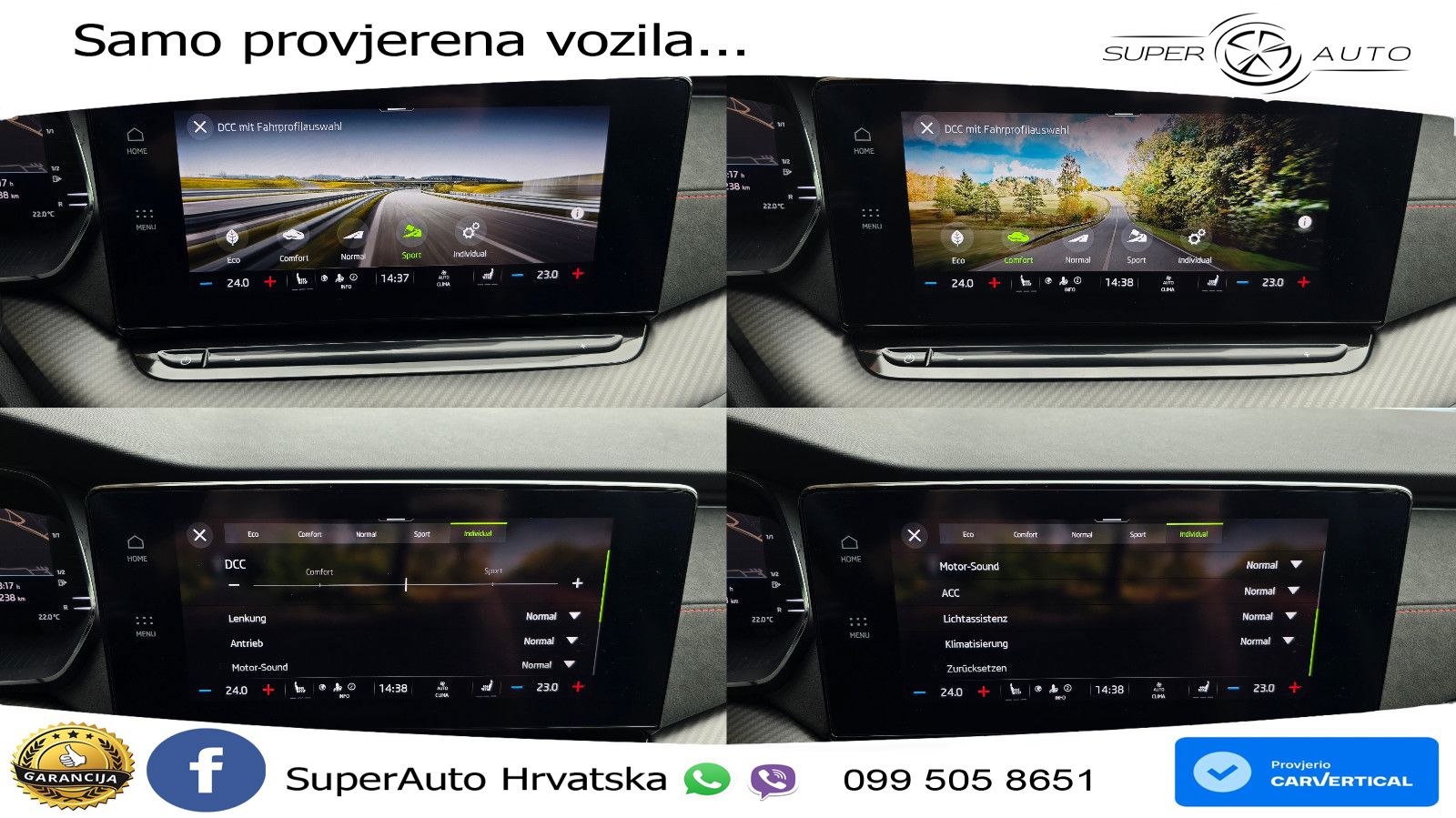 Škoda Octavia Combi RS 2.0 TDI (200 KS) 4x4 DSG LED+GR SJED+ACC