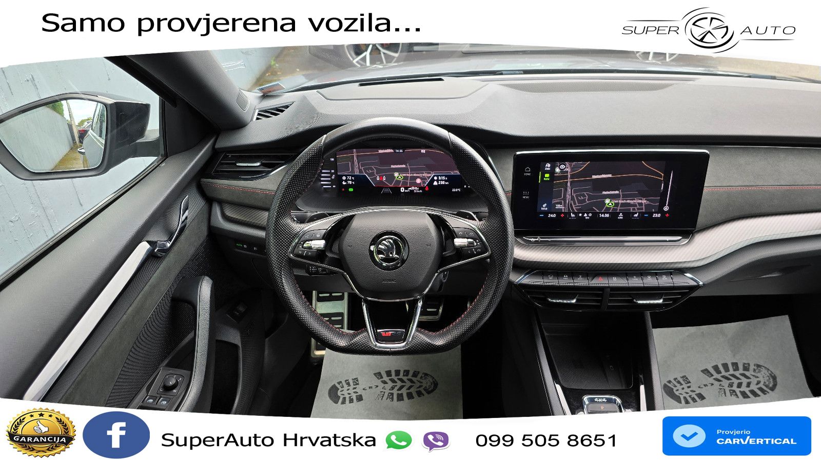 Škoda Octavia Combi RS 2.0 TDI (200 KS) 4x4 DSG LED+GR SJED+ACC