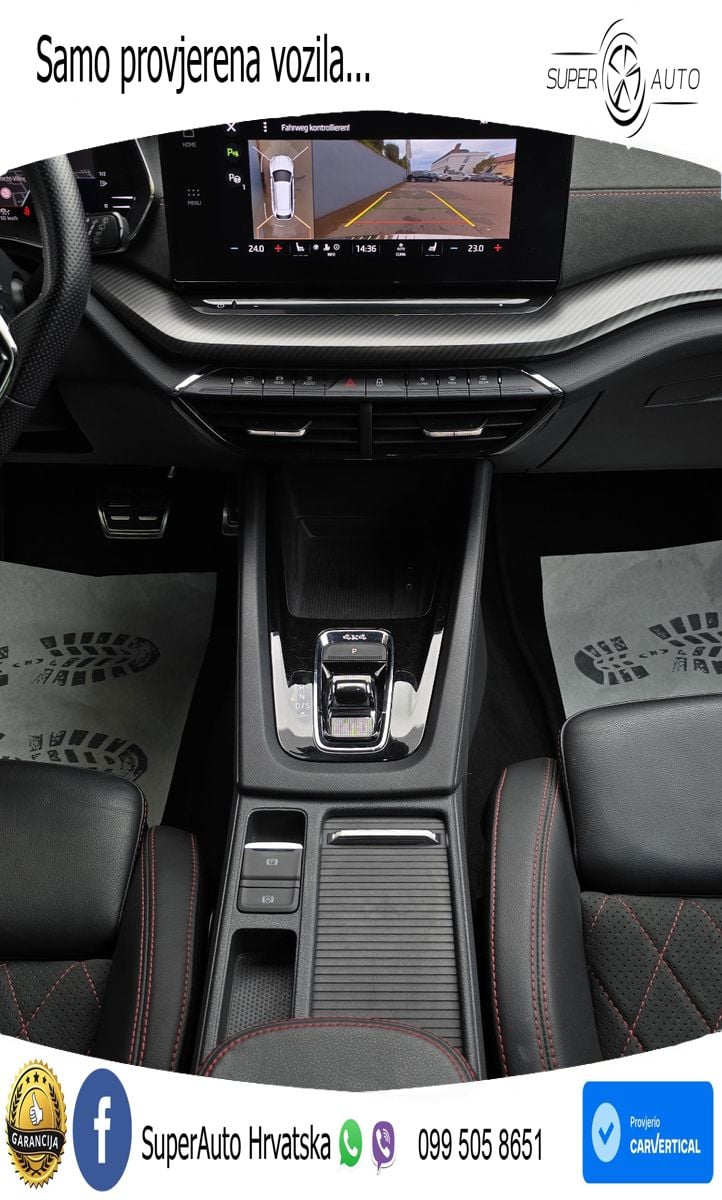 Škoda Octavia Combi RS 2.0 TDI (200 KS) 4x4 DSG LED+GR SJED+ACC