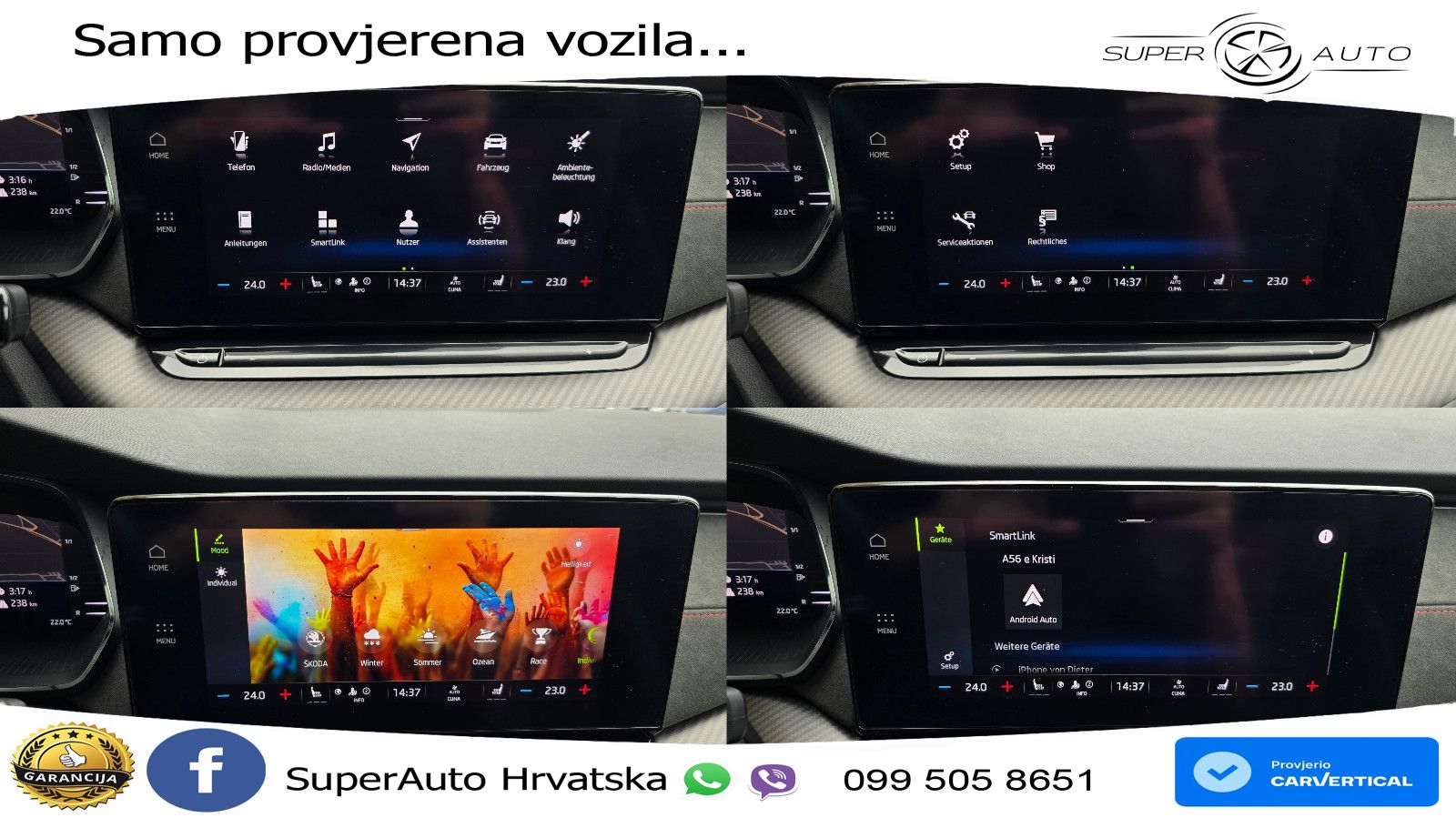 Škoda Octavia Combi RS 2.0 TDI (200 KS) 4x4 DSG LED+GR SJED+ACC