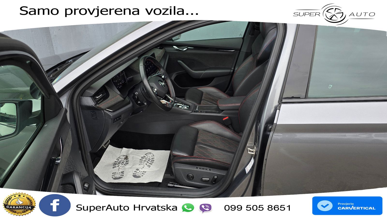 Škoda Octavia Combi RS 2.0 TDI (200 KS) 4x4 DSG LED+GR SJED+ACC