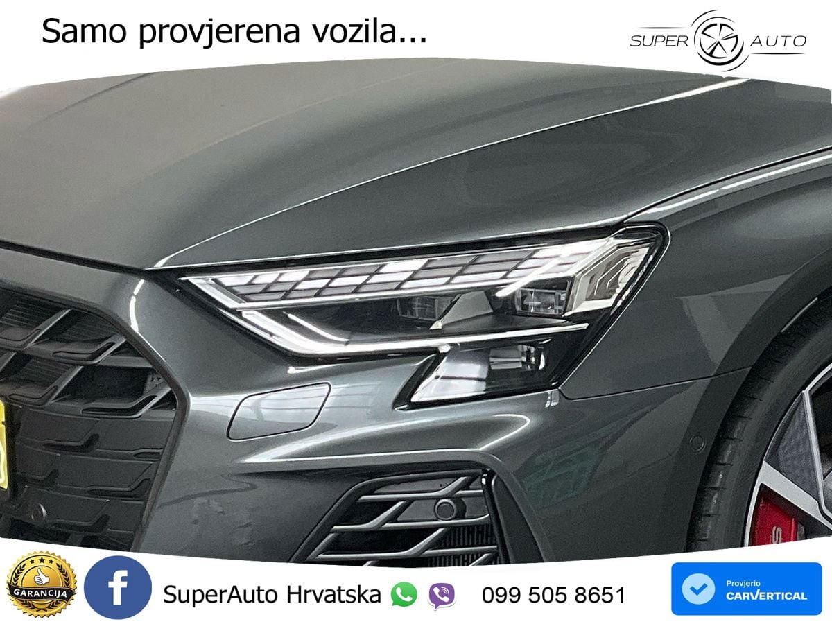 Audi S3 2.0 TFSI (333 KS) quattro S tronic MATRIX+GR SJED+KAM