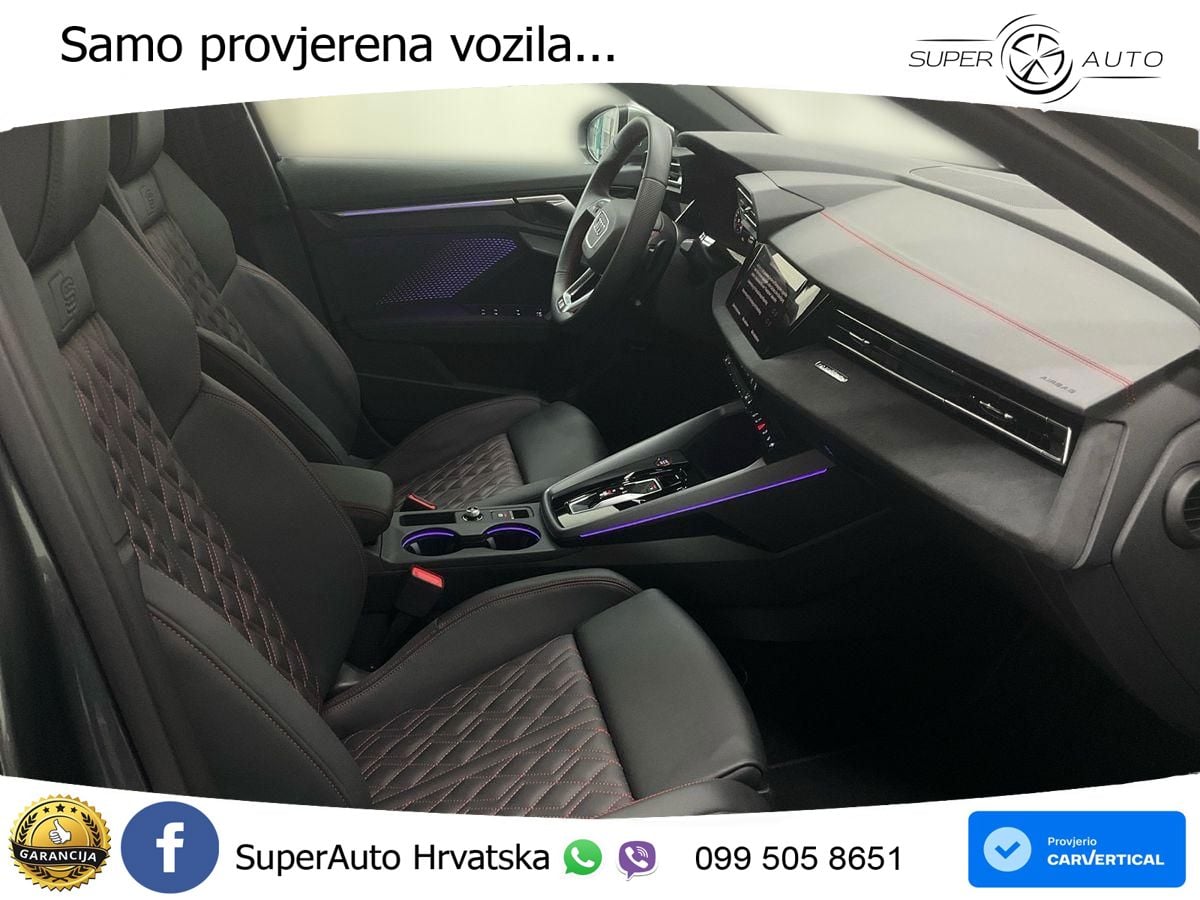 Audi S3 2.0 TFSI (333 KS) quattro S tronic MATRIX+GR SJED+KAM