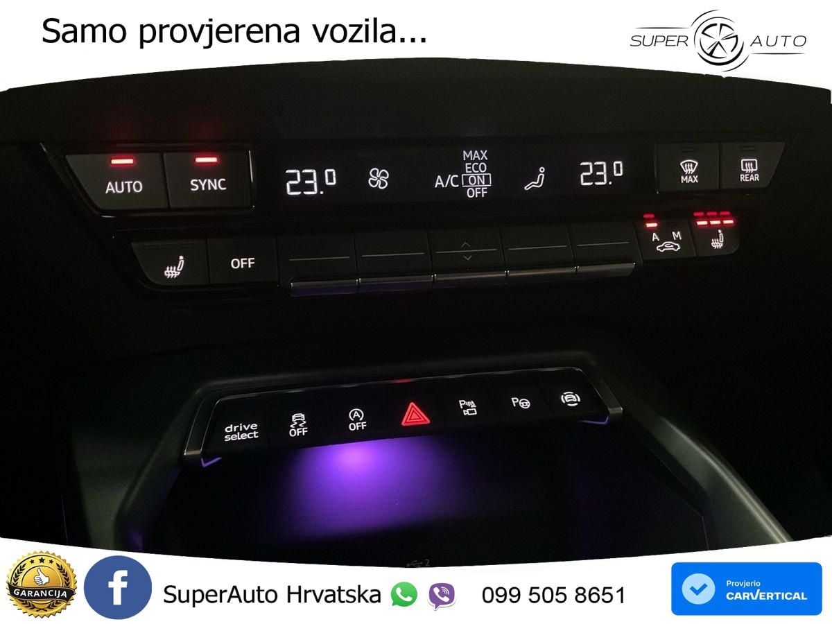 Audi S3 2.0 TFSI (333 KS) quattro S tronic MATRIX+GR SJED+KAM