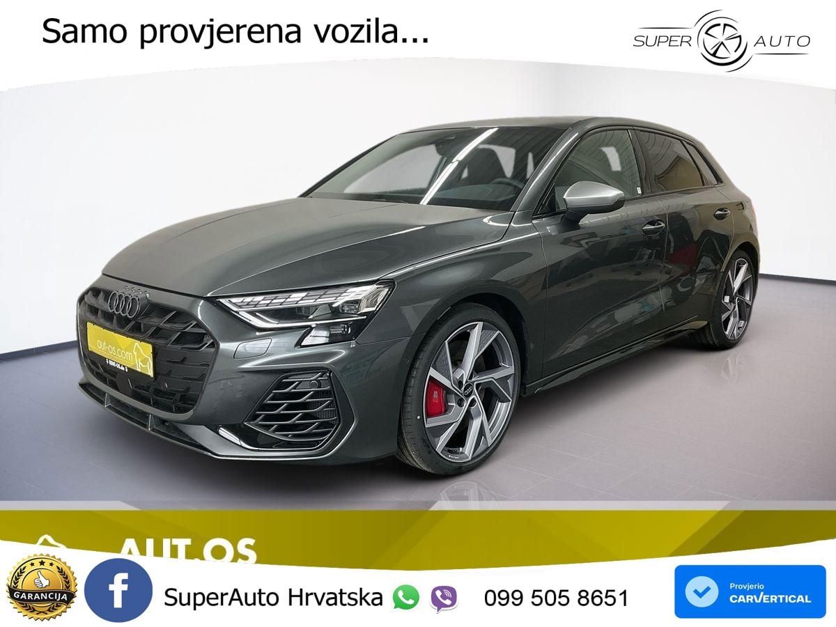 Audi S3 2.0 TFSI (333 KS) quattro S tronic MATRIX+GR SJED+KAM