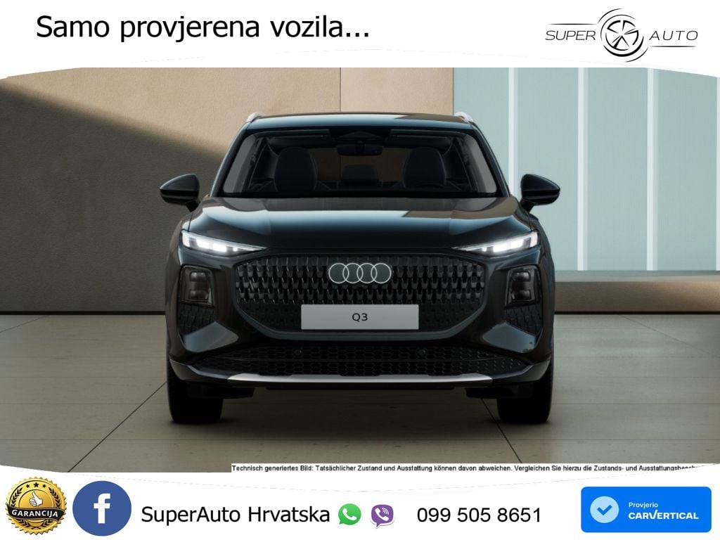 Audi Q3 1.5 TFSI (150 KS) S tronic LED+GR SJED+ACC