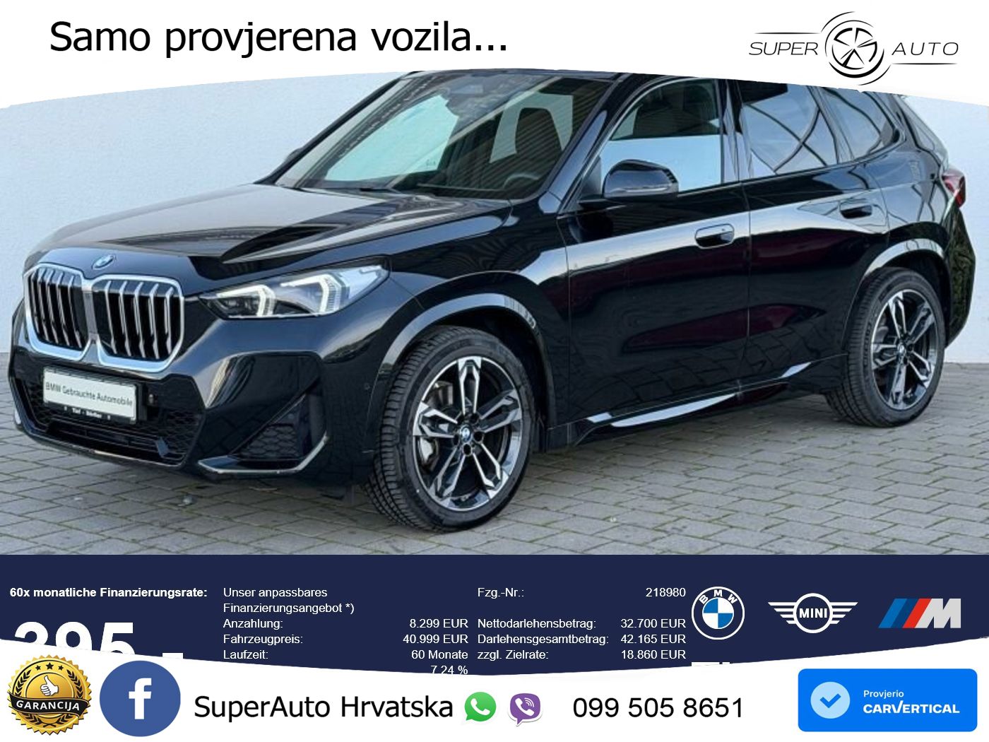 BMW X1 18d (150 KS) sDrive Steptronic M Sport LED+GR SJED+ACC