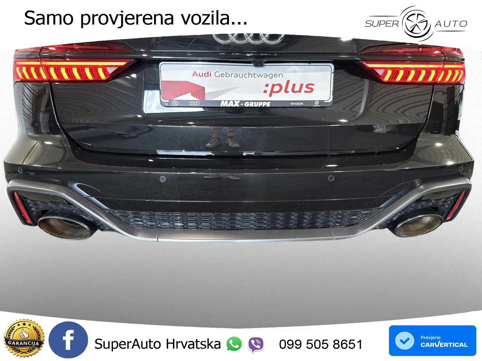 Audi RS6 Avant 4.0 TFSI V8 performance (630 KS)  quattro tiptronic Kuka LED+GR SJED+ACC