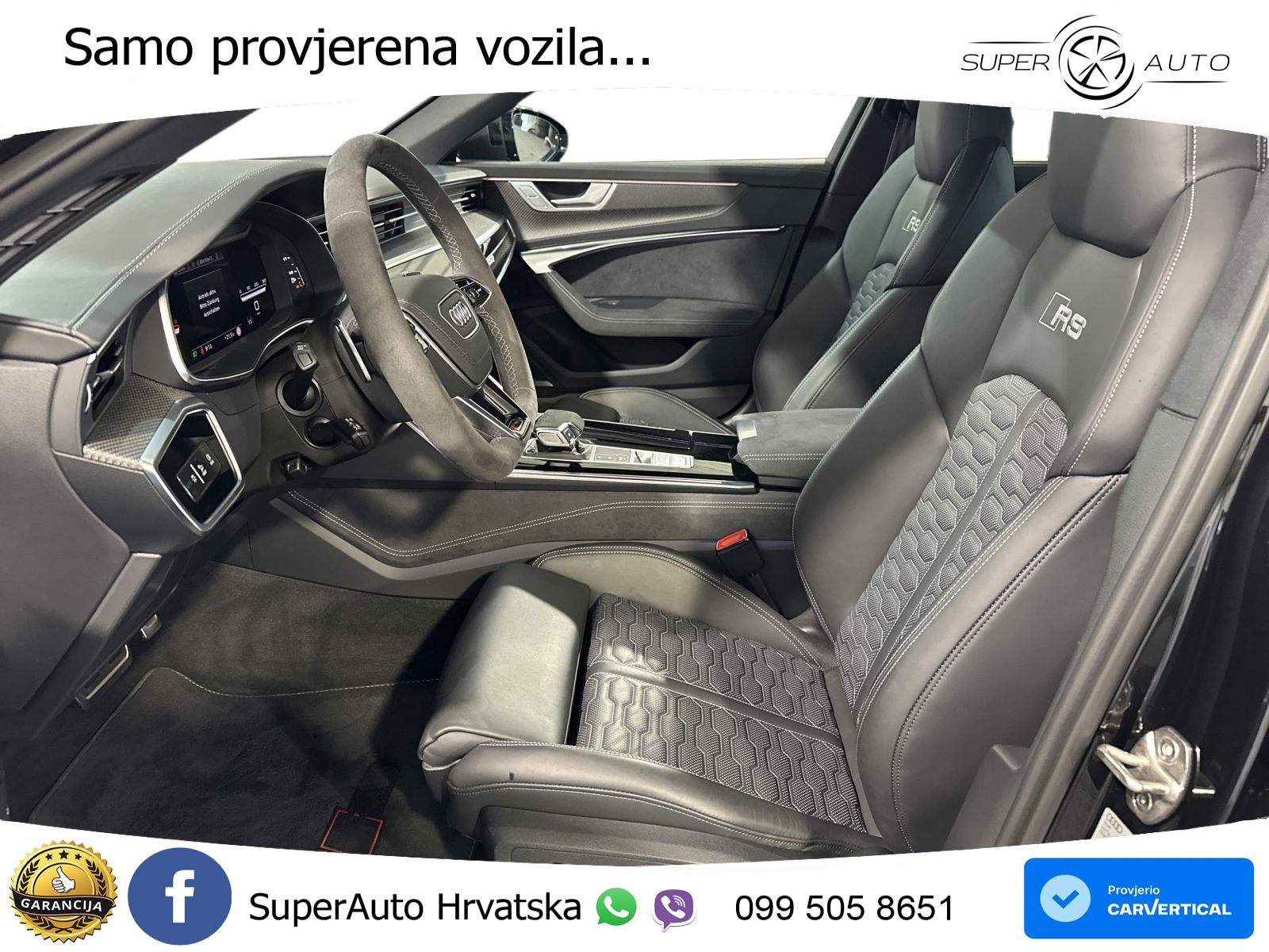 Audi RS6 Avant 4.0 TFSI V8 performance (630 KS)  quattro tiptronic Kuka LED+GR SJED+ACC