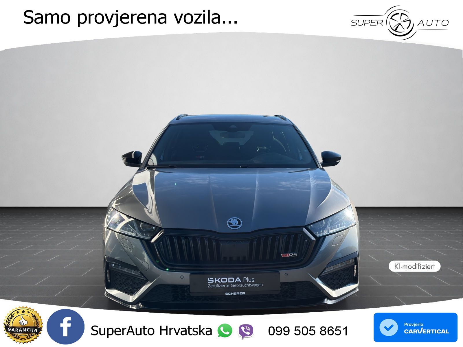 Škoda Octavia Combi RS 2.0 TDI (200 KS) 4x4 DSG LED+GR SJED+ACC