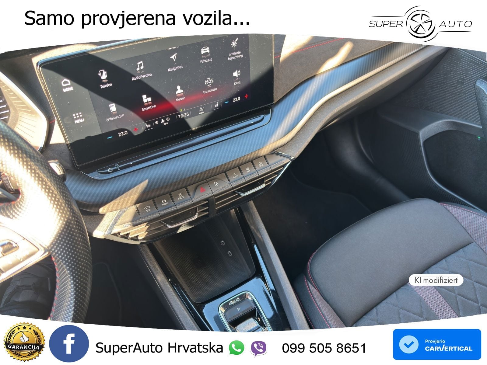 Škoda Octavia Combi RS 2.0 TDI (200 KS) 4x4 DSG LED+GR SJED+ACC
