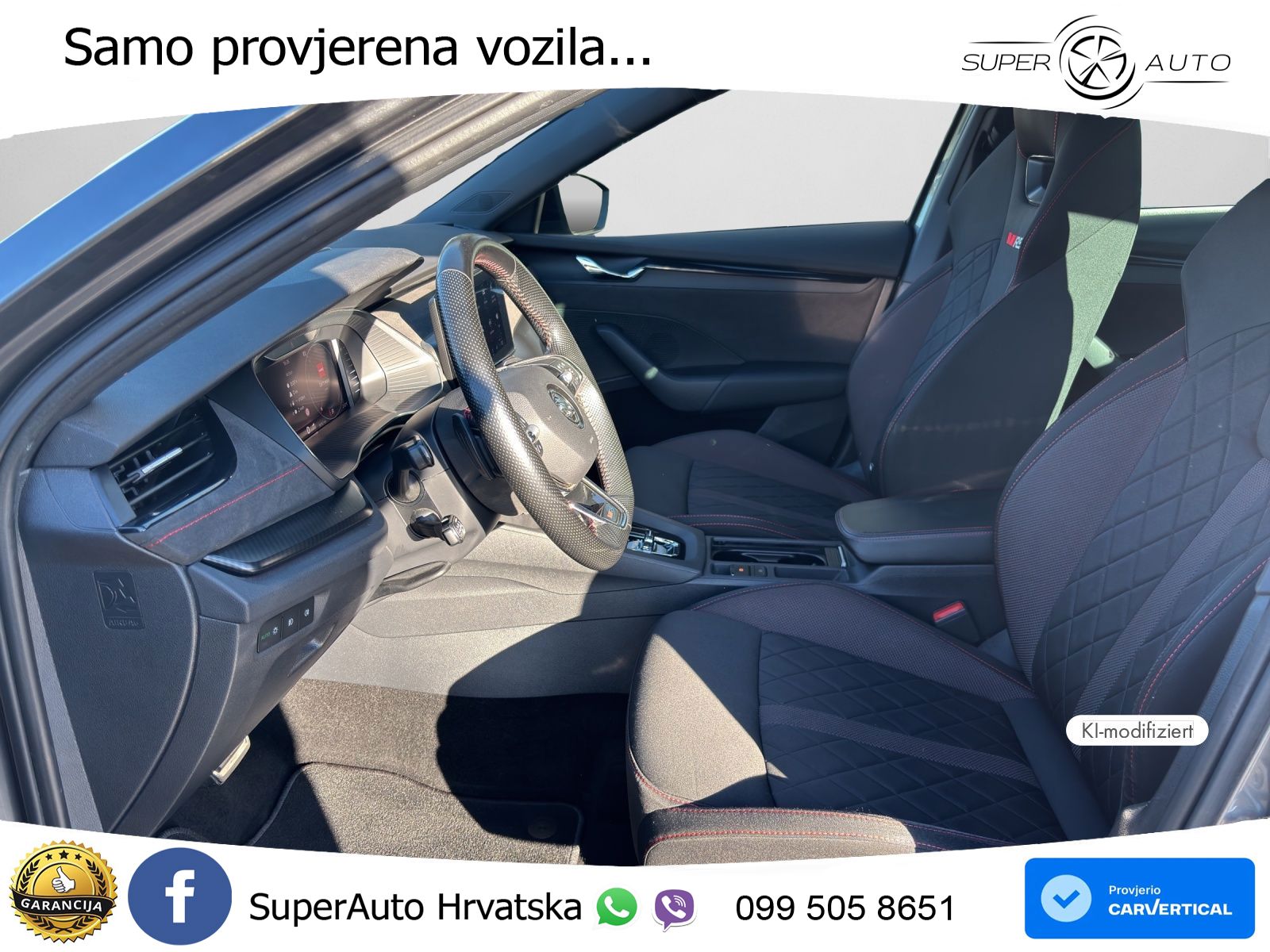Škoda Octavia Combi RS 2.0 TDI (200 KS) 4x4 DSG LED+GR SJED+ACC