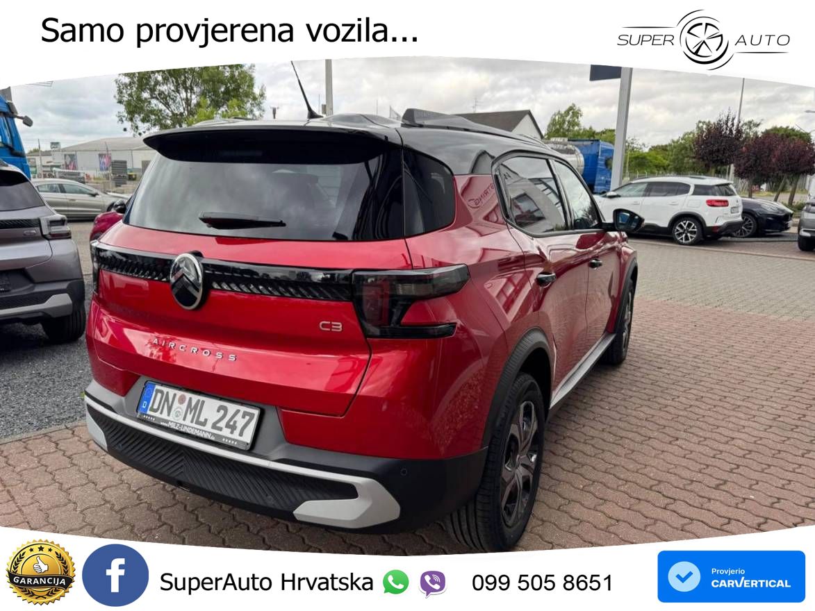 Citroen C3 Aircross 1.2 PureTech (101 KS) PLUS