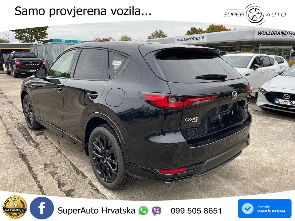 Mazda CX-60 3.3 e-Skyactiv D (254 KS) AWD Automatic MATRIX+GR SJED+KAM