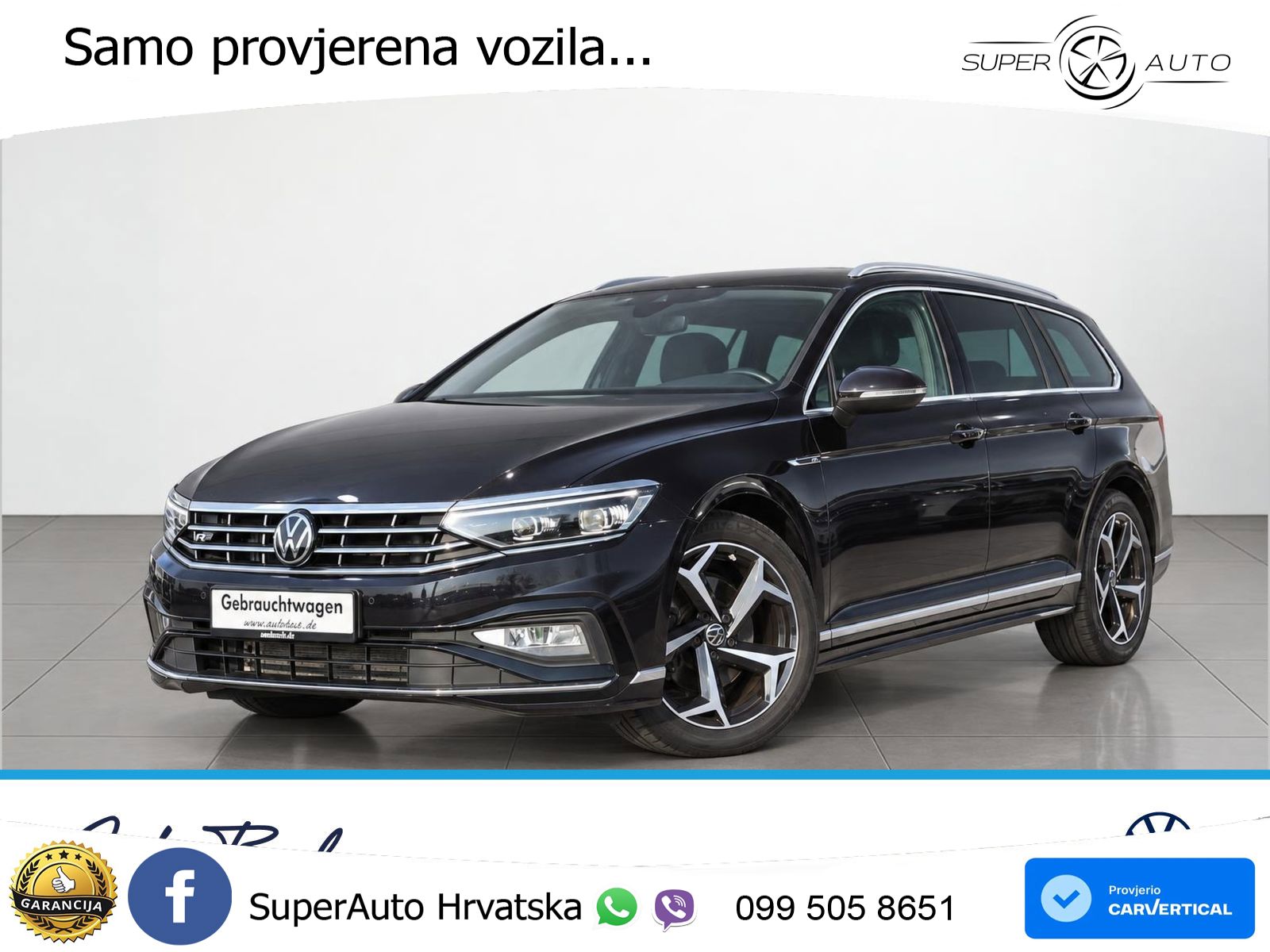 Volkswagen Passat Variant 2.0 TDI (200 KS) 4MOTION DSG R-Line LED+GR SJED+ACC