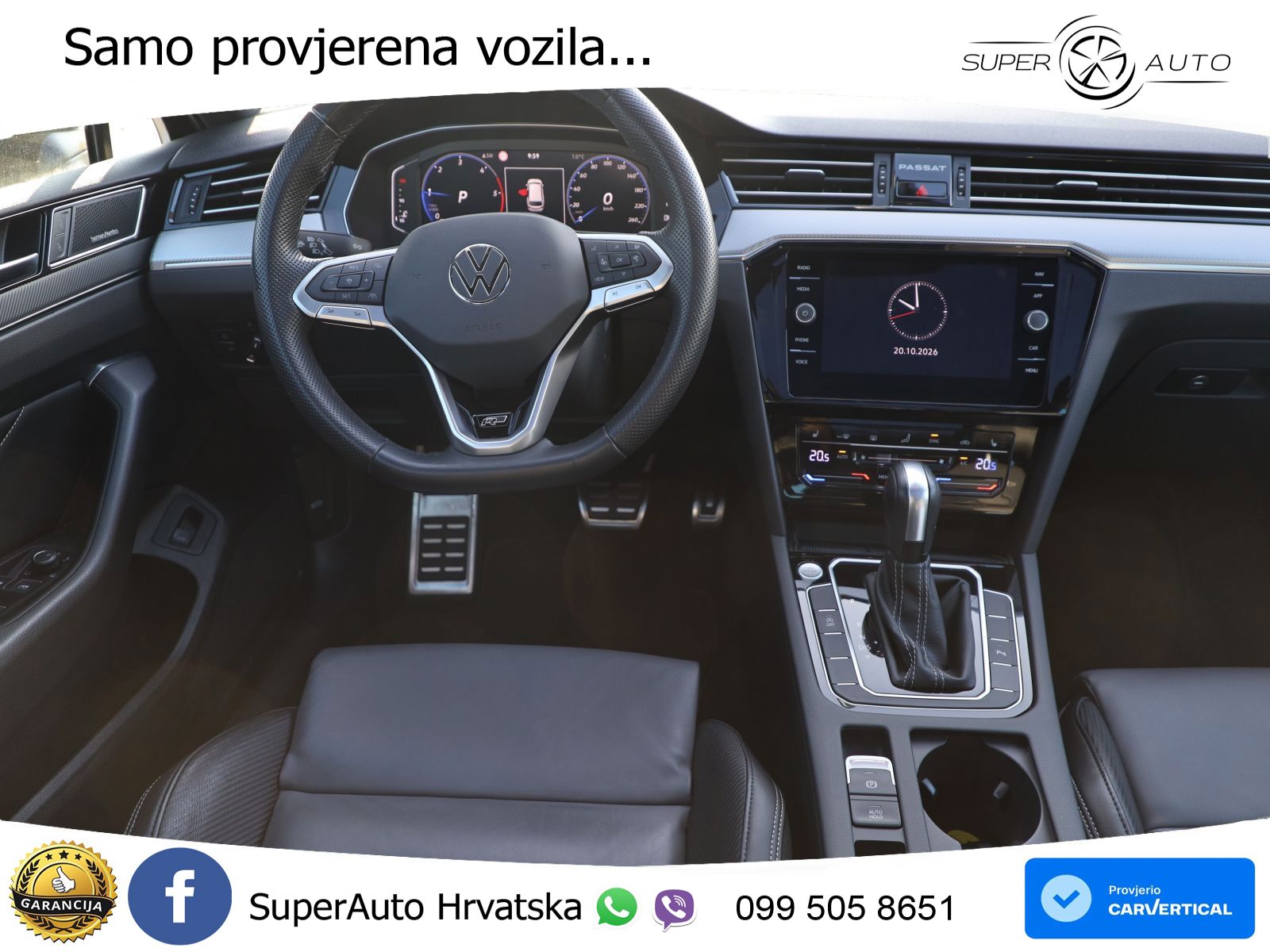 Volkswagen Passat Variant 2.0 TDI (200 KS) 4MOTION DSG R-Line LED+GR SJED+ACC