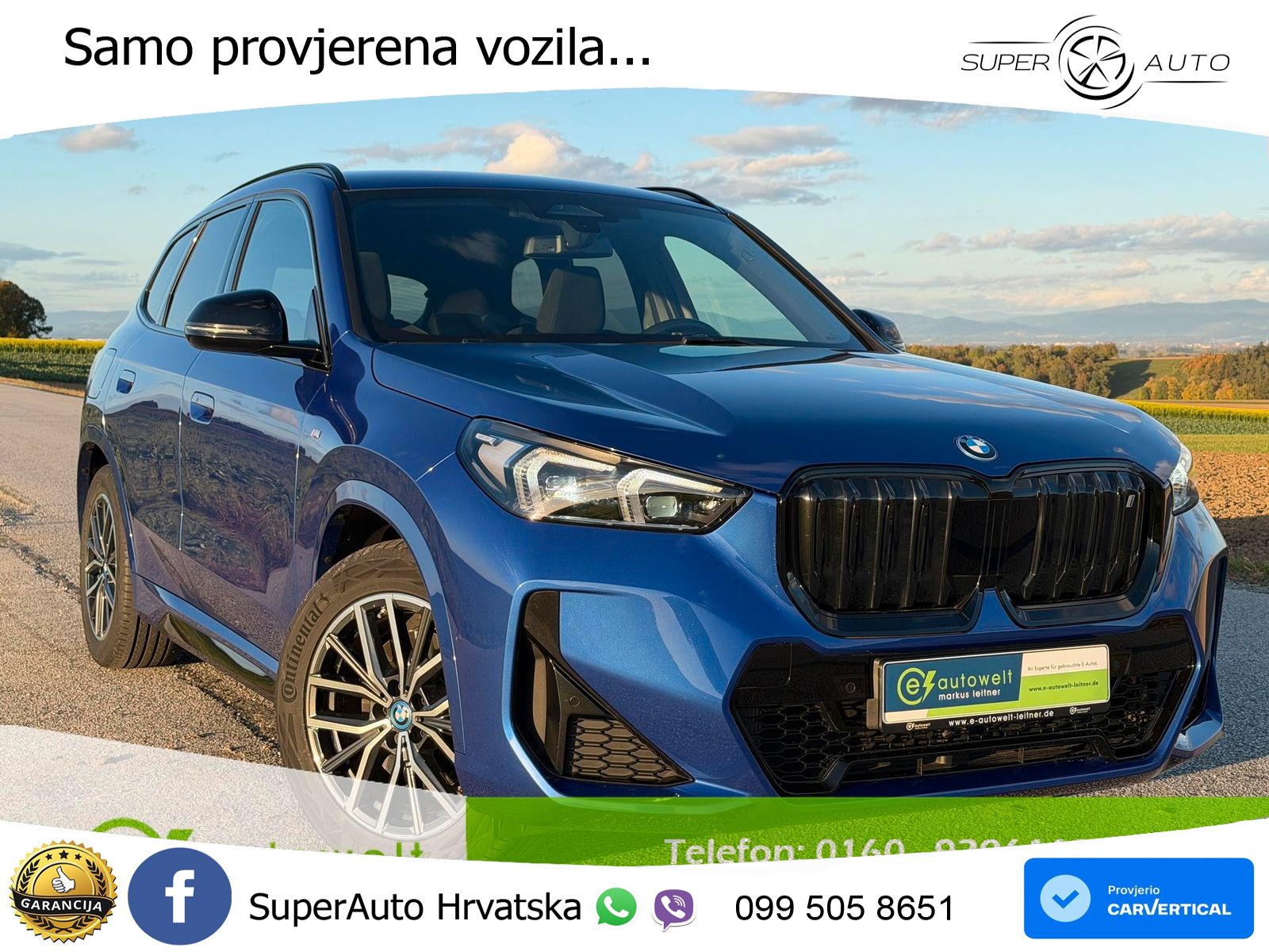 BMW iX1 68 kWh (313 KS) xDrive30 M Sport