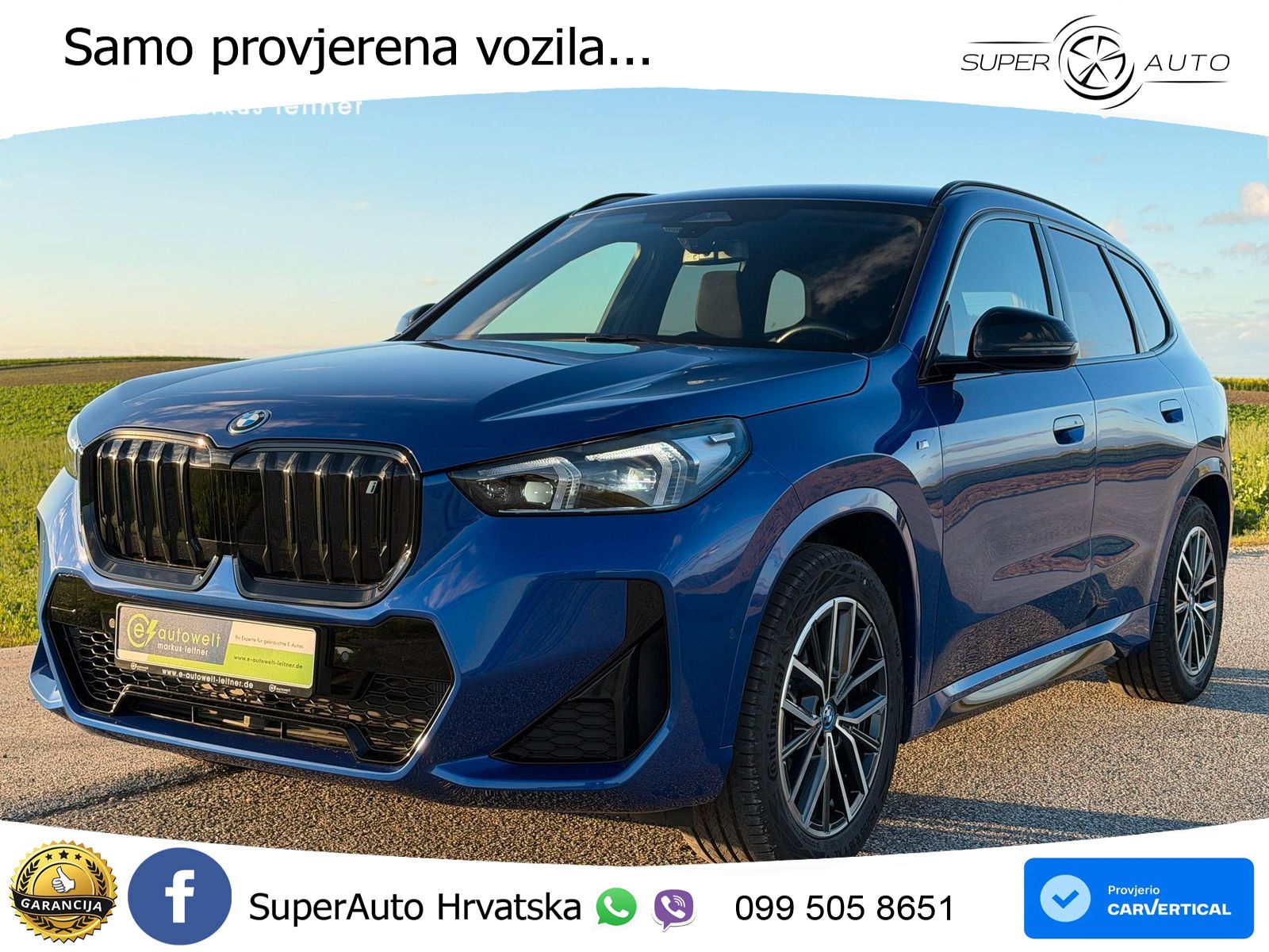 BMW iX1 68 kWh (313 KS) xDrive30 M Sport