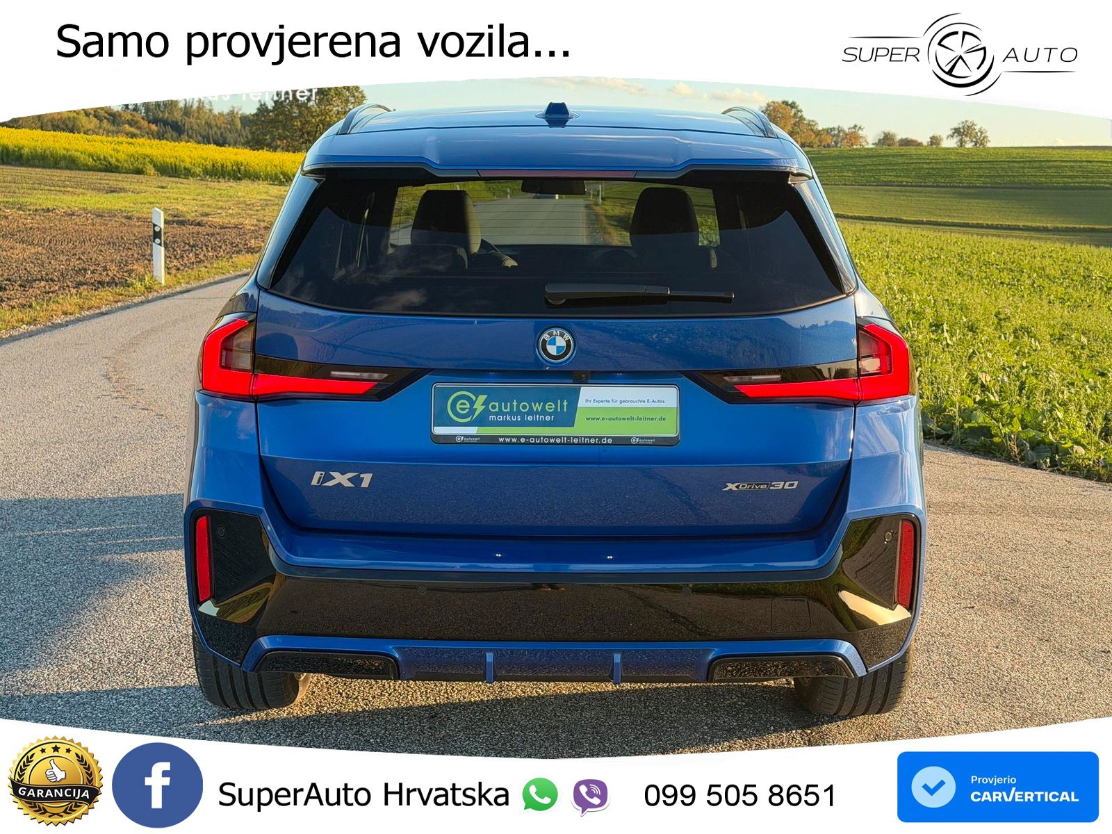 BMW iX1 68 kWh (313 KS) xDrive30 M Sport
