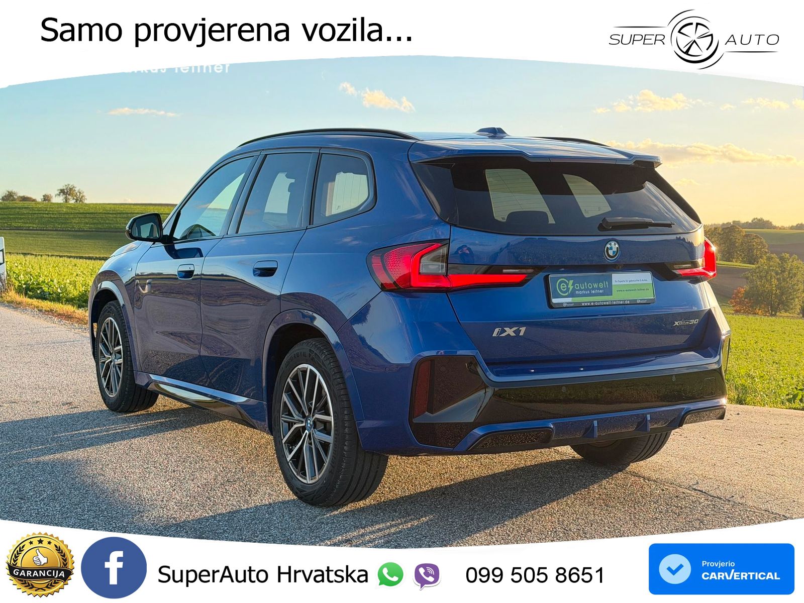 BMW iX1 68 kWh (313 KS) xDrive30 M Sport