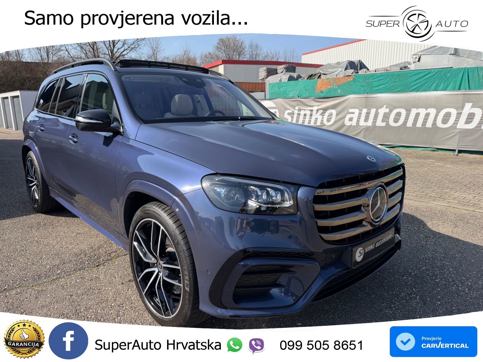Mercedes-Benz GLS GLS 450d EQ Boost 4MATIC 9G-TRONIC AMG ACC+HEAD+4xGR SJED+360+PANO