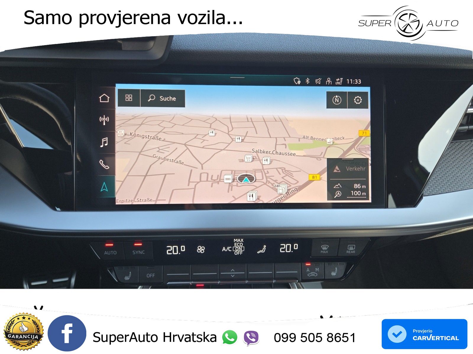 Audi S3 2.0 TFSI (310 KS) quattro S tronic MATRIX+GR SJED+KAM