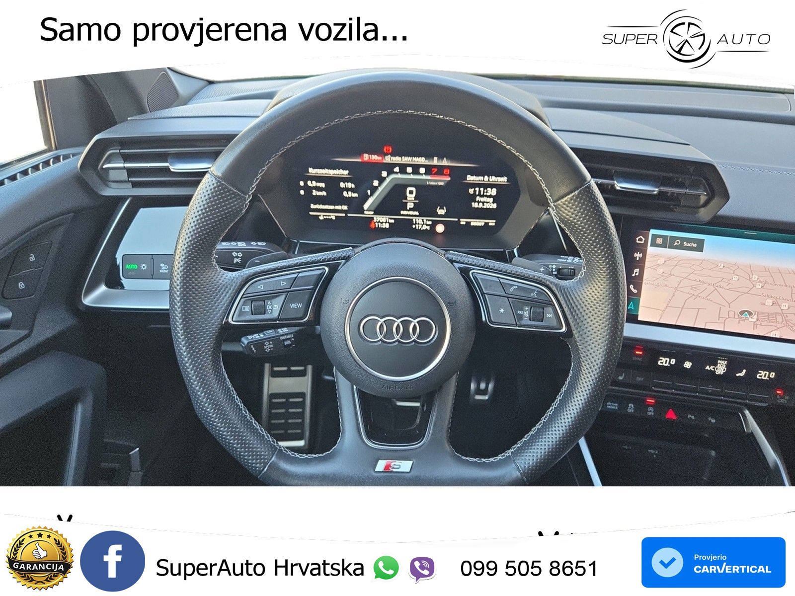 Audi S3 2.0 TFSI (310 KS) quattro S tronic MATRIX+GR SJED+KAM